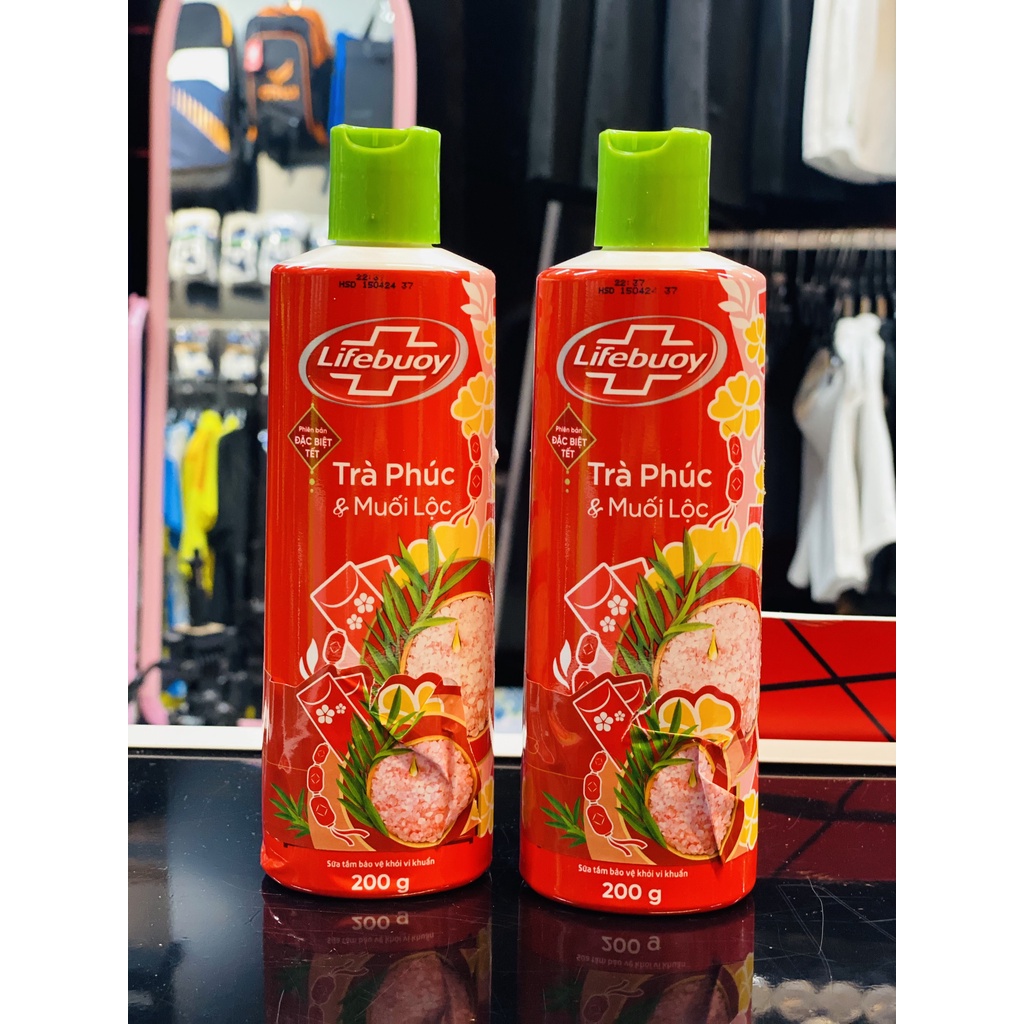 Sữa tắm Lifebuoy trà phúc muối lộc 200g- Lifebouy -Lifeboy