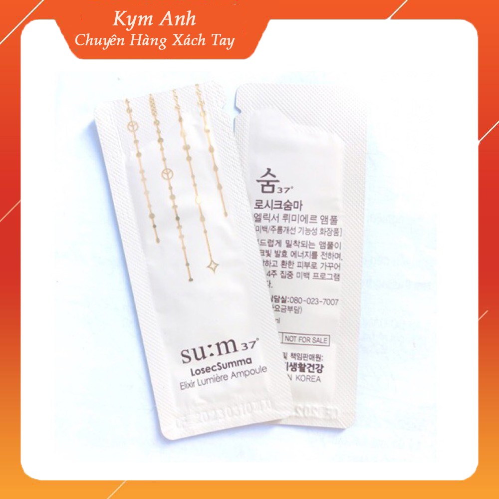 GÓI TINH CHẤT TRUYỀN TRẮNG LOSECSUMMA ELIXIR LUMIERE AMPOULE