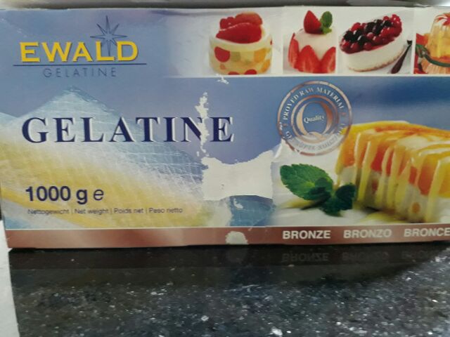 Lá Gealtine Đức - set 5 lá 20g, 4k/1 lá - 3.5g | BigBuy360 - bigbuy360.vn