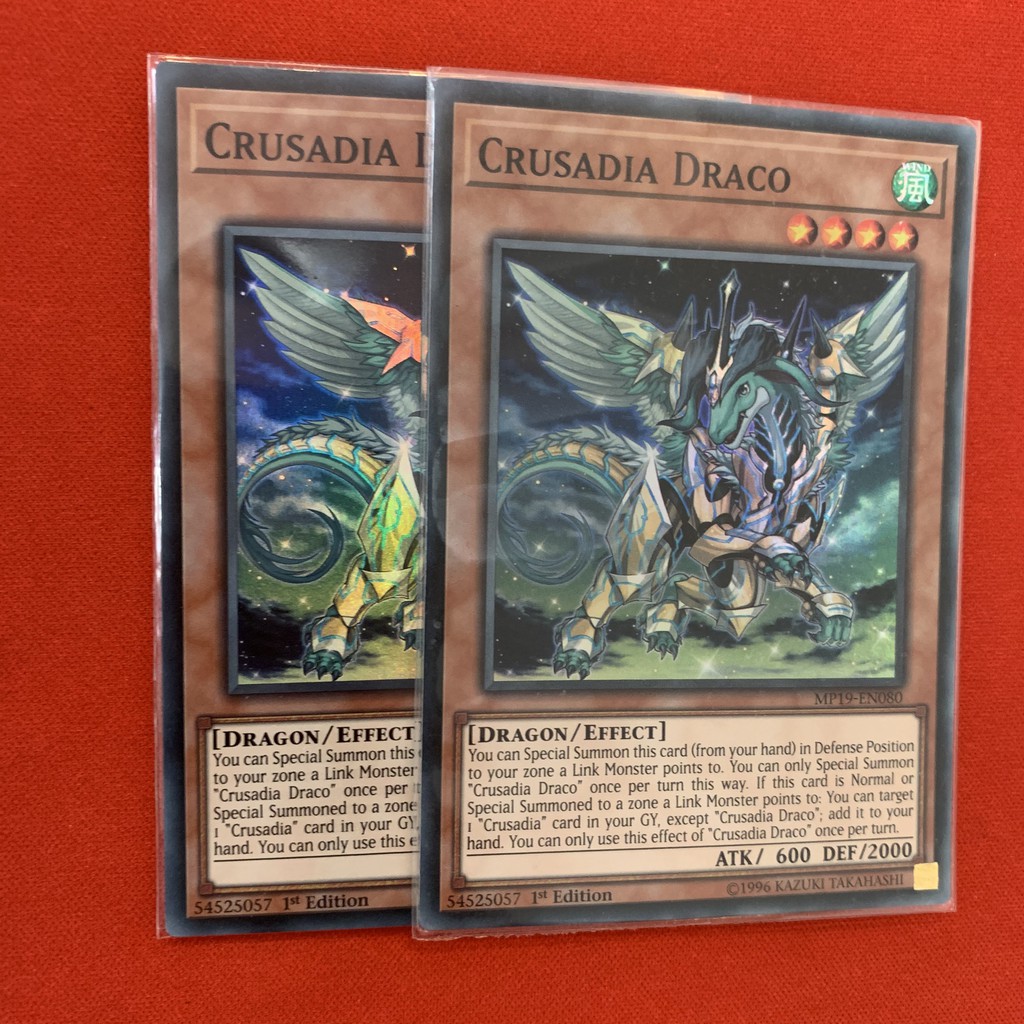 EN-JP]Thẻ Bài Yugioh Chính Hãng] Crusadia Draco