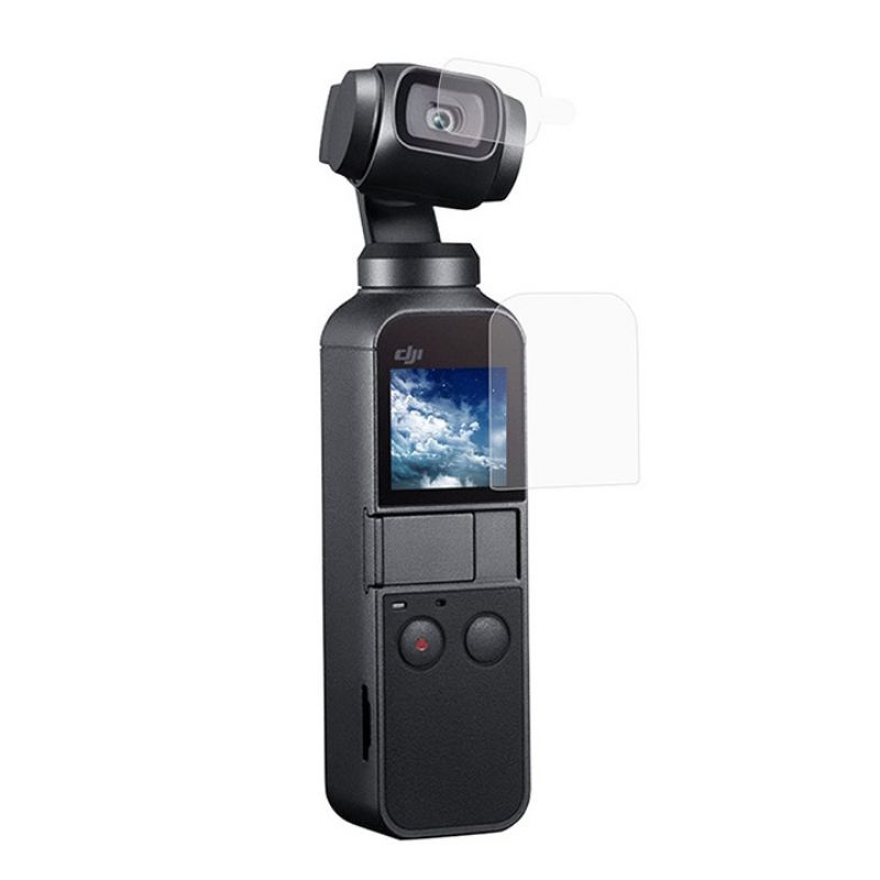 MIẾNG DÁN CƯỜNG LỰC CHO DJI OSMO POCKET HIỆU GOR ( COMBO 3 MIẾNG )
