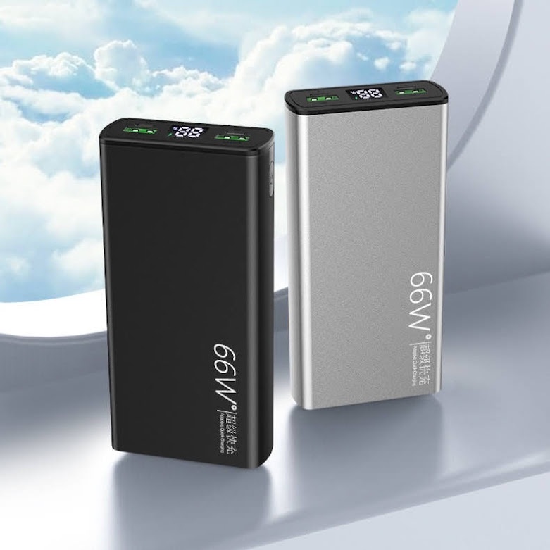 Pin Sạc Dự Phòng 20000 mAh Sạc Siêu Nhanh 66W Vỏ Hợp Kim Nhôm Sạc Nhanh 2 Chiều