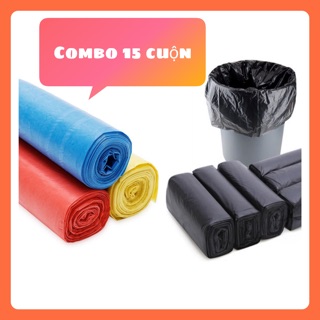 Túi đựng rác phân huỷ 15 cuộn
