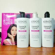BỘ DẦU GỘI - XẢ KERASYS CAO CẤP HÀN QUỐC Phục Hồi Tóc Hư Tổn Bộ 2*750ML