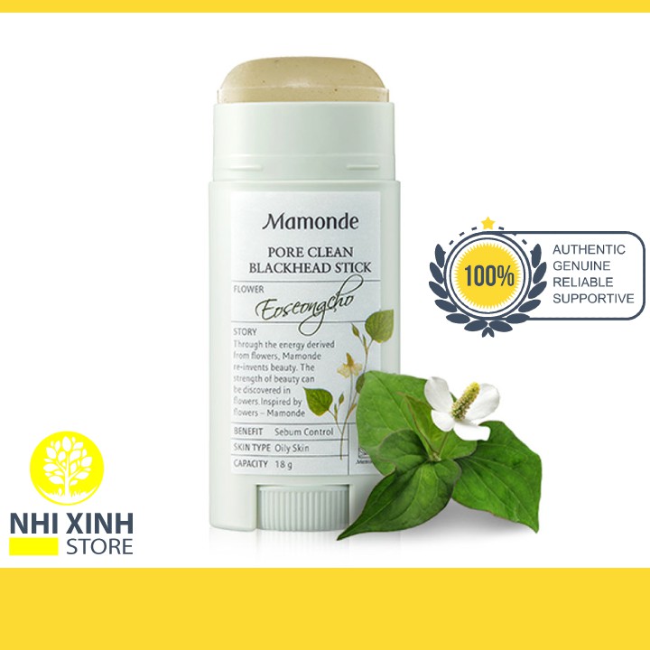 Thanh Lăn Mụn Đầu Đen Mamonde Pore Clean Blackhead Stick | BigBuy360 - bigbuy360.vn