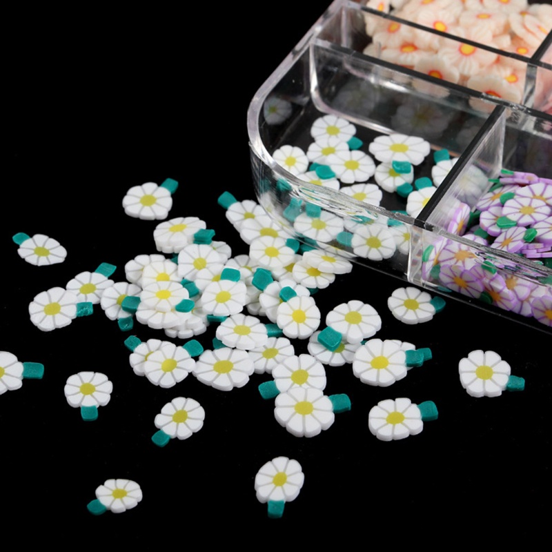 Phụ Kiện Trang Trí Móng Nghệ Thuật 3D Hình Hoa Bằng Acrylic Nhiều Màu Sắc