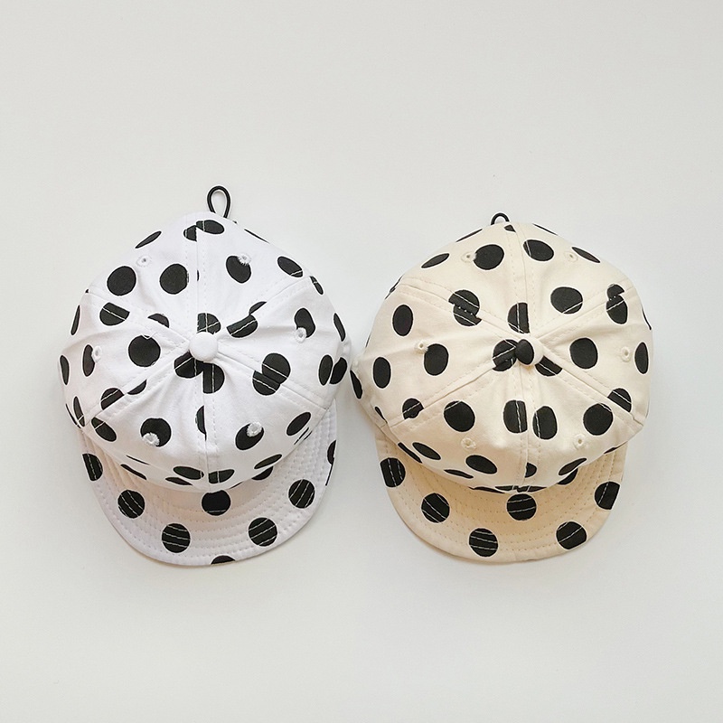 Baby Hat Thin Checkerboard Adjustable Short Eaves Kids Baseball Cap