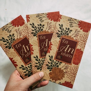 (600đ/bao) Xả kho lì xì Tết giấy kraft
