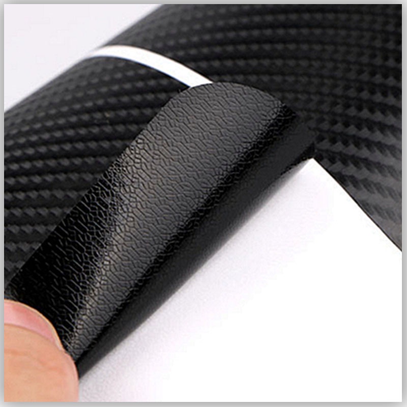 Set 4 Miếng Dán Sợi Carbon 40 / 60cm Chống Trầy Xước Trang Trí Nội Thất Xe Hơi Miếng Dán Bảo Vệ Cạnh Cửa Xe Hơi phụ kiện nội thất ô tô