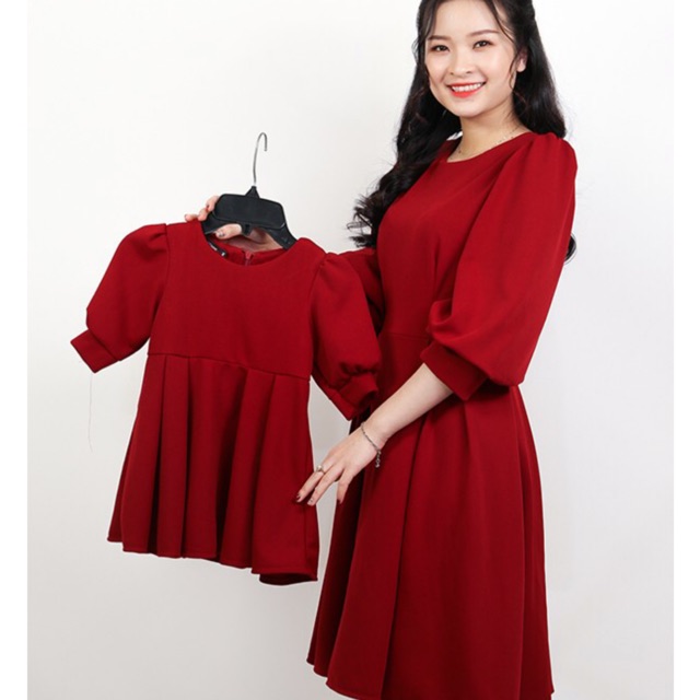 Đầm đôi mẹ và bé