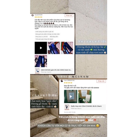 Nước Hoa mini 20ml CHANEL BLEU (Nam) | BigBuy360 - bigbuy360.vn