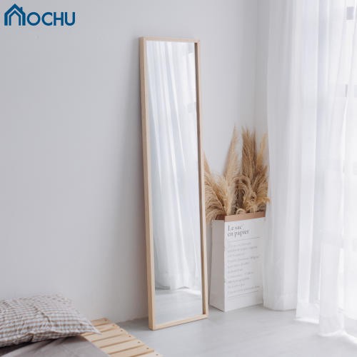 Gương đứng soi toàn thân khung gỗ OCHU Dựa tường MIRROR M Nội thất Decor phòng khách p