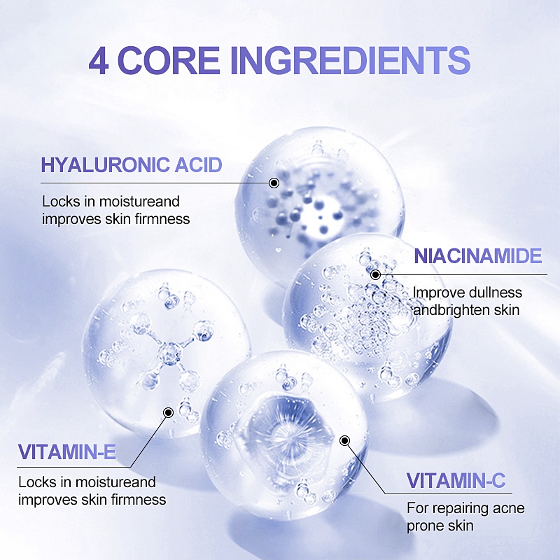 Tinh Chất Niacinamide Vitamin C E Dưỡng Ẩm Chống Lão Hóa 4 Trong 1 Cho Da Mặt