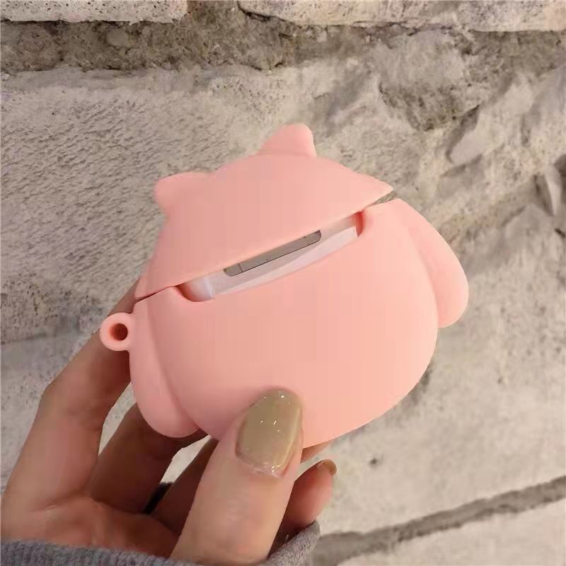 Vỏ Bảo Vệ Hộp Sạc Tai Nghe Bluetooth Bằng Silicon PC Cứng Hình Sanrio Kuromi Cho AirPods 1 2 3 Pro