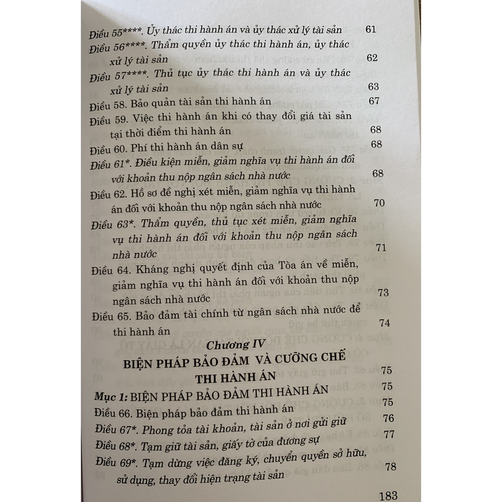 Sách- Luật Thi Hành Án Dân Sự