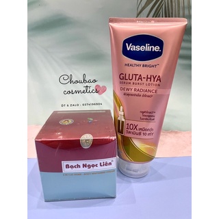 (Sỉ) Combo Bạch Ngọc Liên và Vaseline 10x