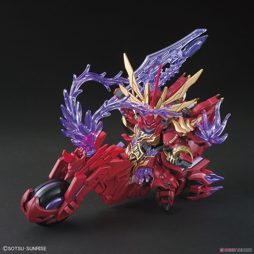 Mô hình lắp ráp Gunpla SD SANGOKU SOKETSUDEN Lyu Bu SINANJU &amp; Chituma Gundam  Bandai Japan