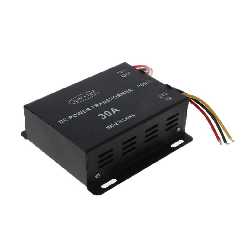 Máy giảm thế cấp nguồn ô tô chuyển đổi 24V sang 12V đảo ngược công suất cao xuống thấp đầu ra 10/15/20/25/30A