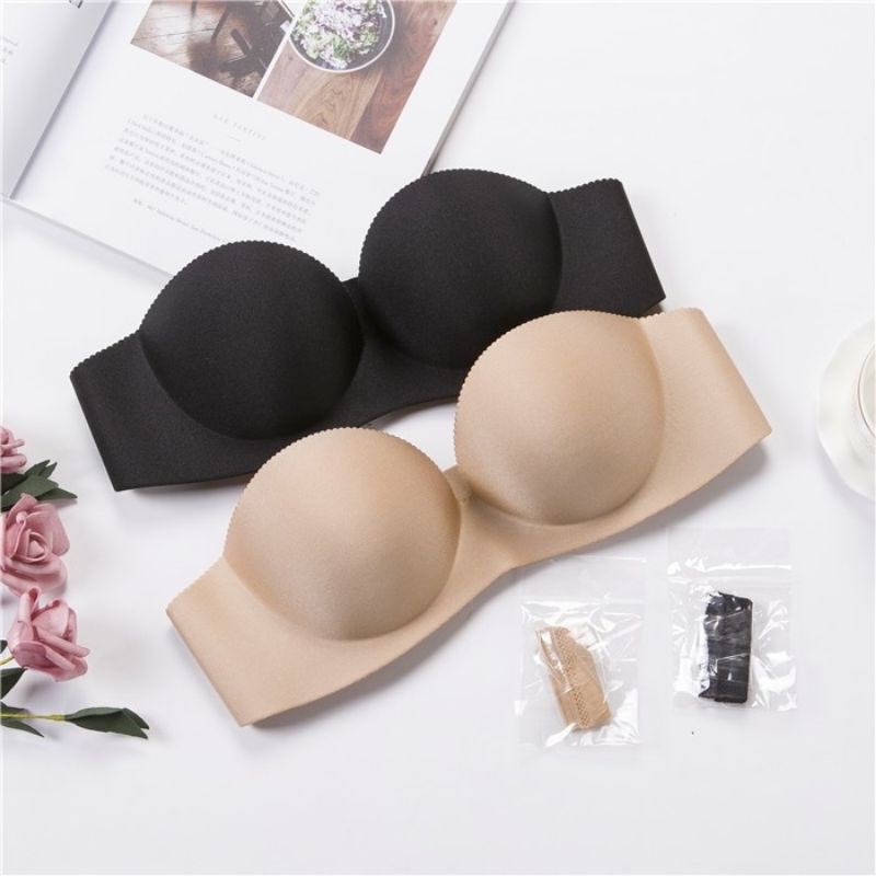 M149. Áo nâng ngực nữ, áo ngực không dây nâng ngực đệm bàn tay chắc chắn, tôn dáng vòng một