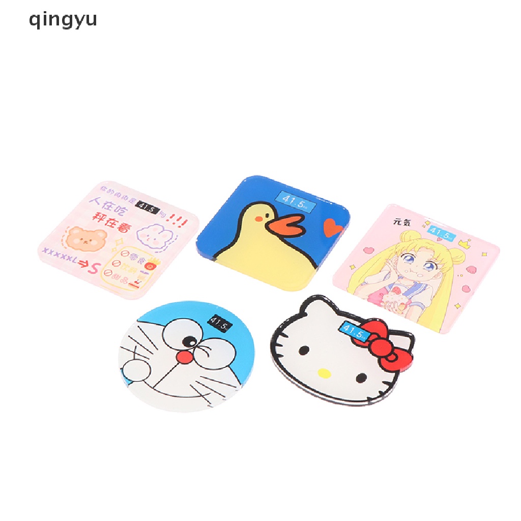 Qingyu Cân Điện Tử Bằng acrylic Trang Trí Phong Cảnh Nhà Búp Bê