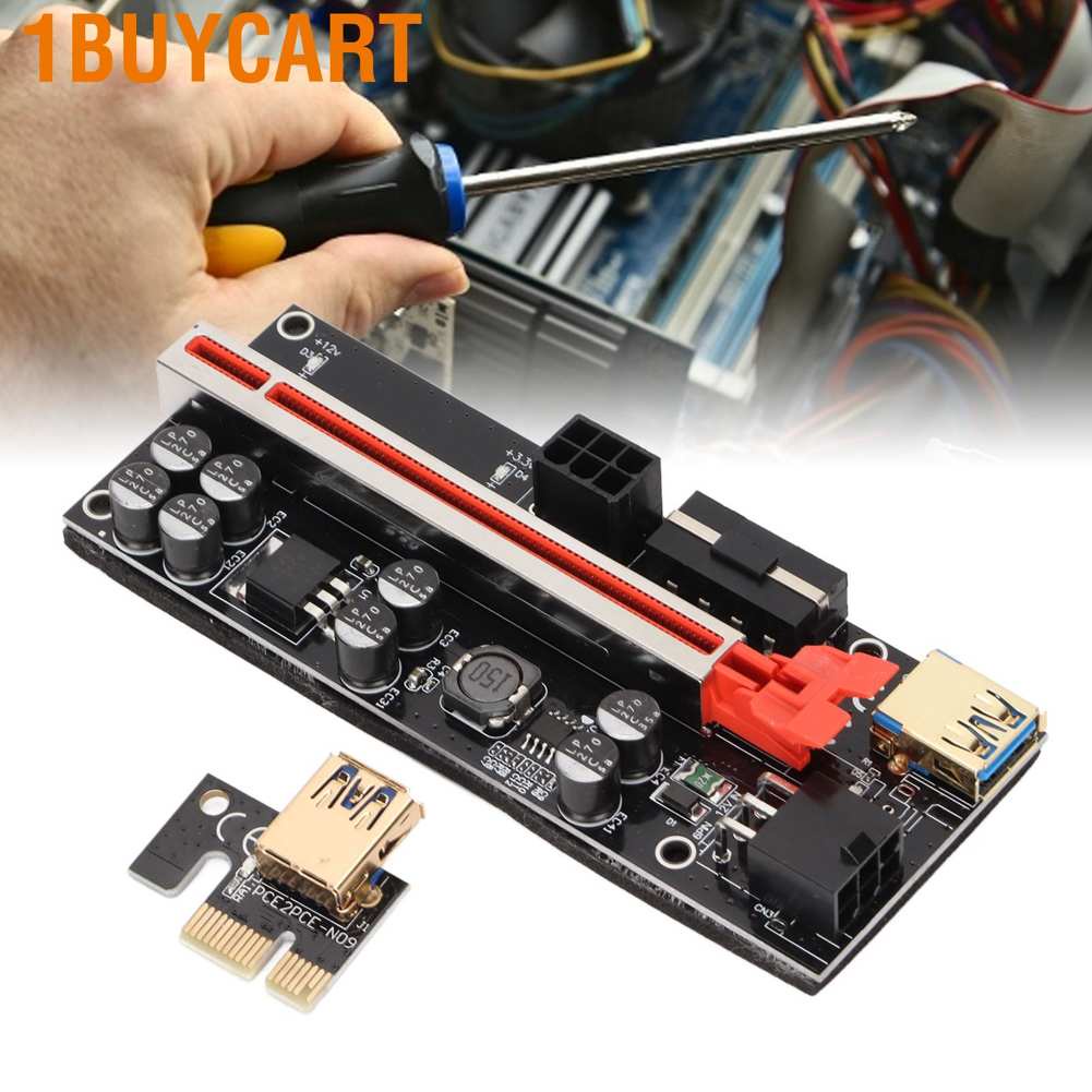 Thẻ chuyển đổi PCIE 1X sang 16X dễ vận hàng 4 tụ FP hiệu suất cao