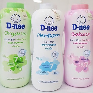  Phấn Rôm DNEE Thái Đủ Màu Chai Lớn 400g