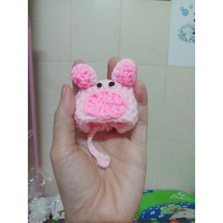 NÓN HEO HỒNG KUTE CHO HAMSTER, CHUỘT, BỌ Ú...