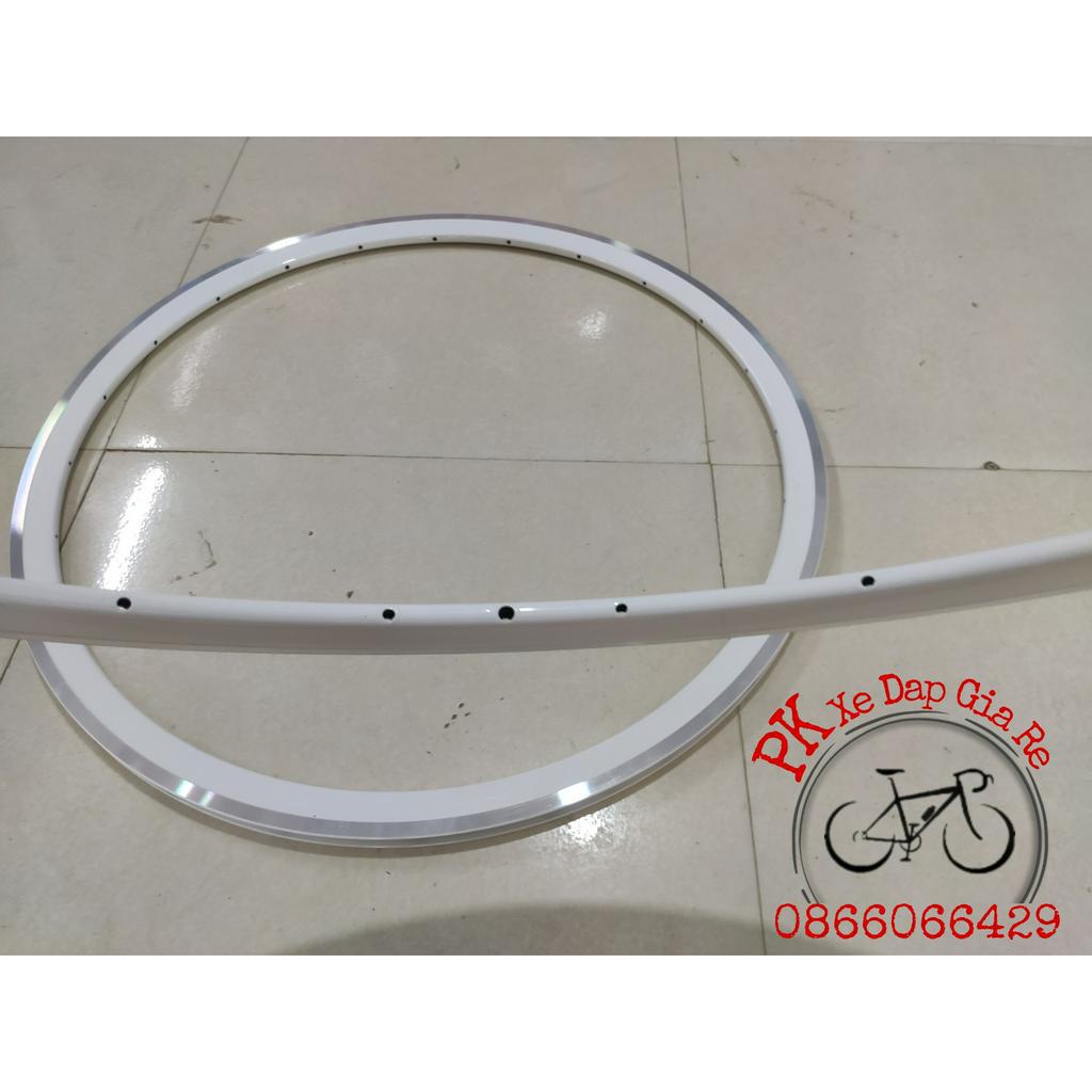 Vành xe đạp 700c cao 3cm 20-24 lỗ hàng cao cấp, Niềng xe đạp đua, touring bánh 700c 20-24 lỗ