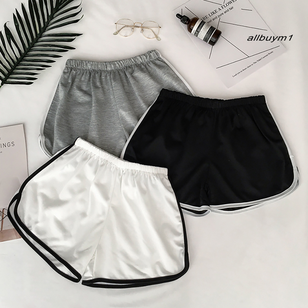 Quần Short Thể Thao Bó Sát Co Giãn Cho Nữ