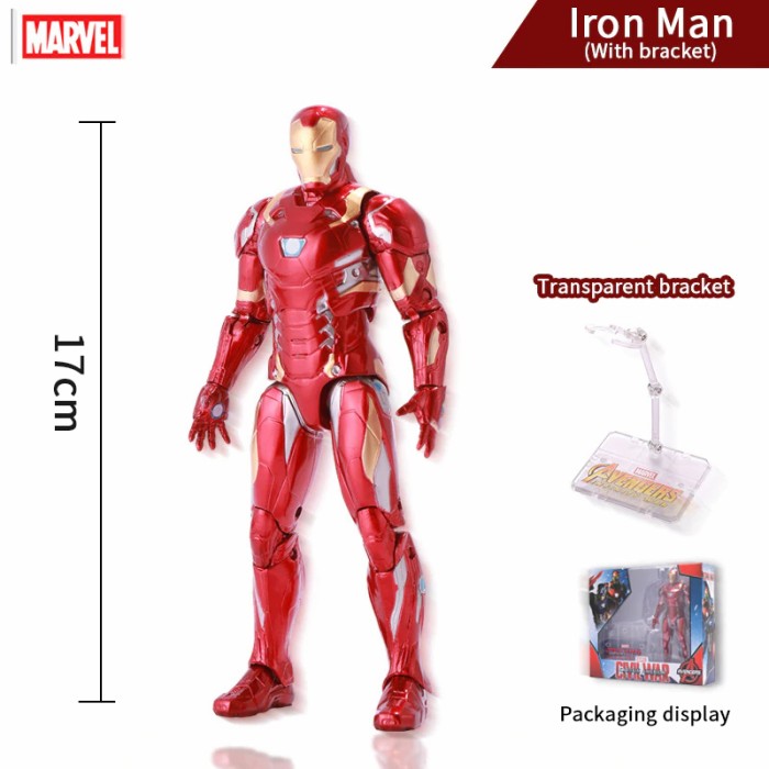 Mô Hình Nhân Vật Iron Man Mark 46 Mk 46 Cao Cấp