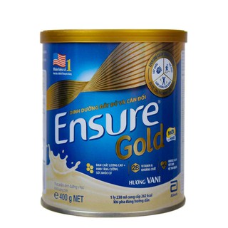 [CHÍNH HÃNG] Sữa Bột Abbott Ensure Gold HMB Hương Vani Hộp 400g