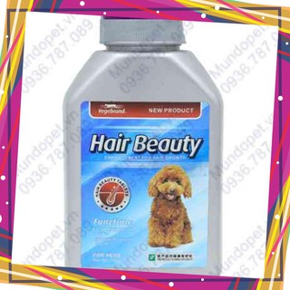Hair Beauty - Enhancement for hair growth 160g Dưỡng lông da cho chó
