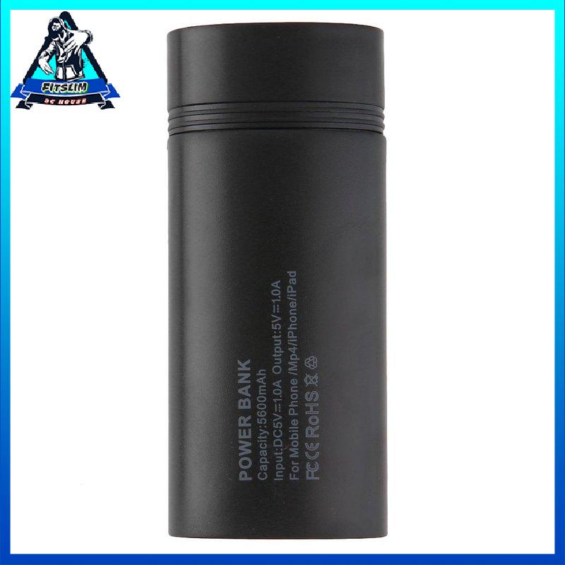 [Fitslim] Portable USB Power Bank Case DIY Kit 18650 Mobile Battery Cell Phone Charger
