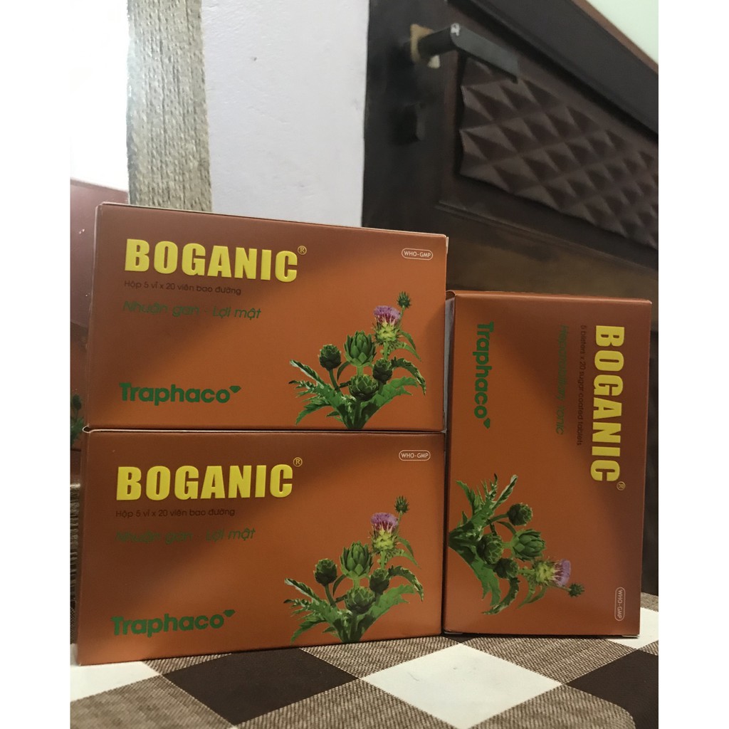 Boganic Traphaco (viên nén) Nhuận gan-lợi mật Hộp 100 viên