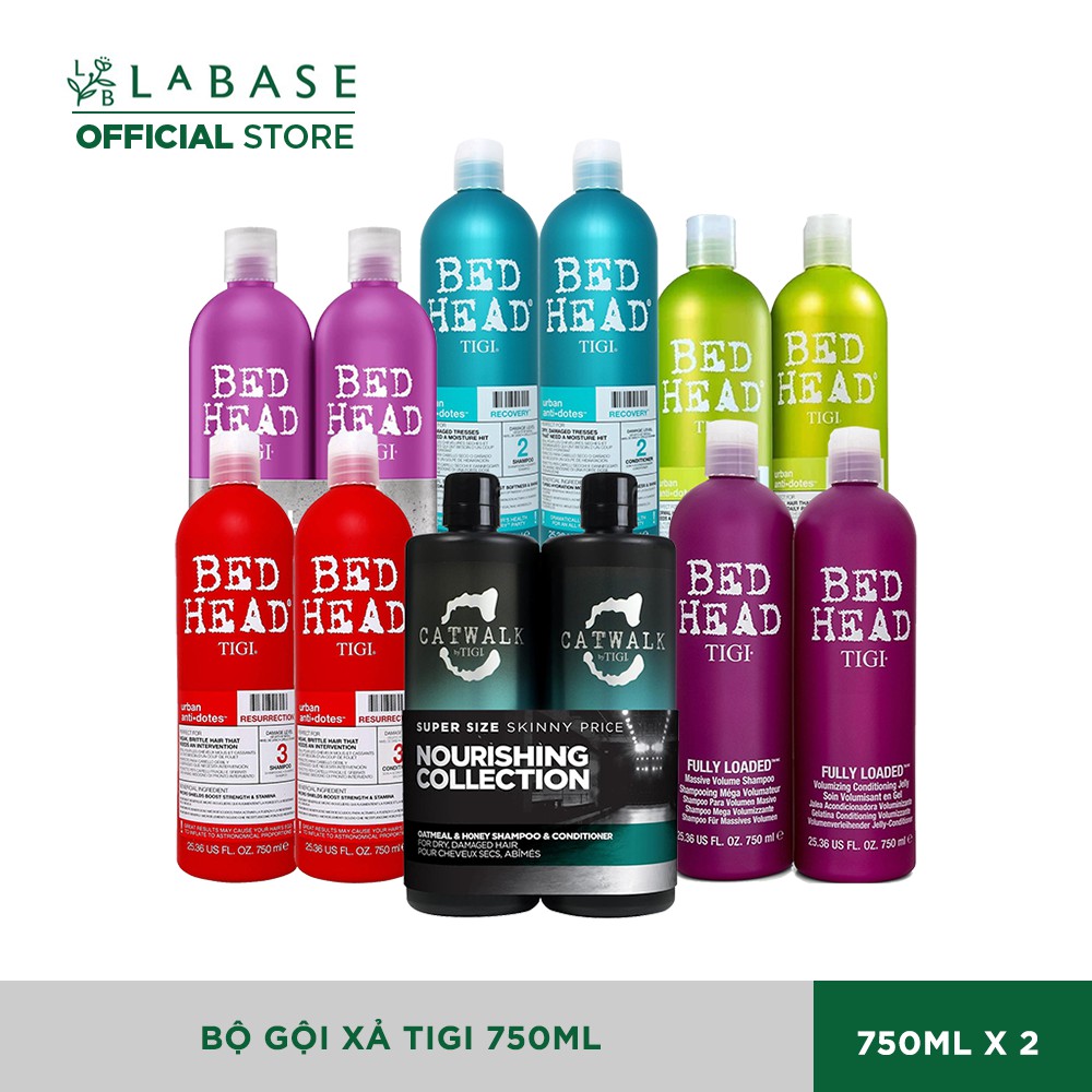 Bộ Dầu Gội - Xả TiGi giúp dưỡng tóc mà 750ml