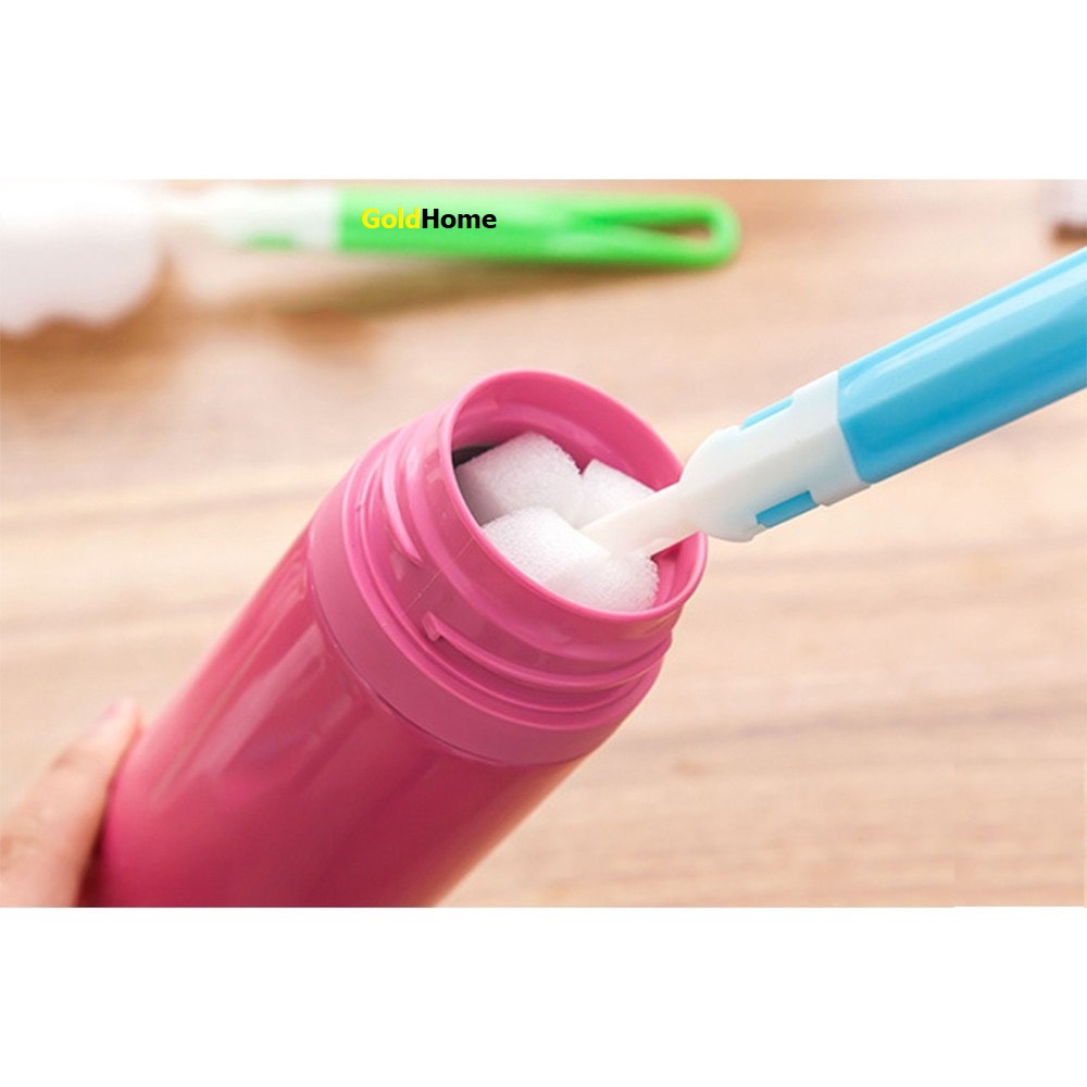 Cây Cọ Rửa Ly Cốc Bình Sữa  Bọt Biển MÚT TRẮNG Kiểu Mới - BH 1 Đổi 1