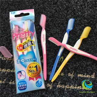 Set 3 dao cạo lông mày Pretty KAI hàng Nhật