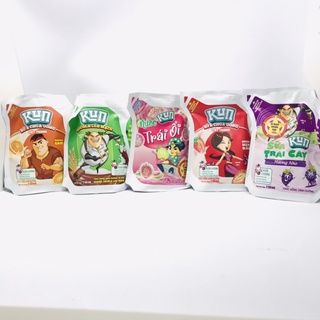 Sữa Kun Socola/cam/dâu/nho túi 110ml