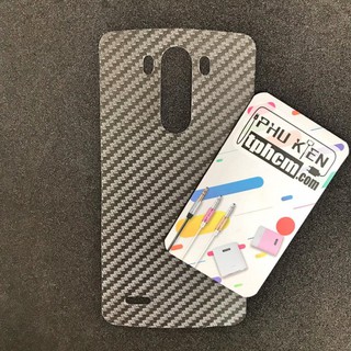 Dán mặt lưng carbon lg g3