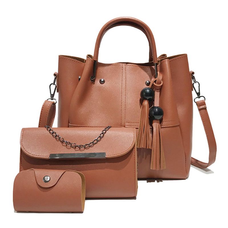 Set 3 Túi Xách Da Thời Trang Dành Cho Nữ