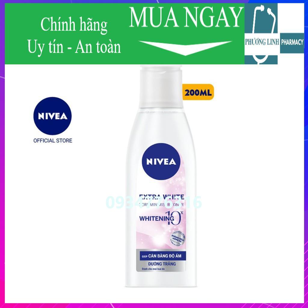 ✅ Nước hoa hồng Nivea giúp dưỡng trắng da &amp; se khít lỗ chân lông (200ml)