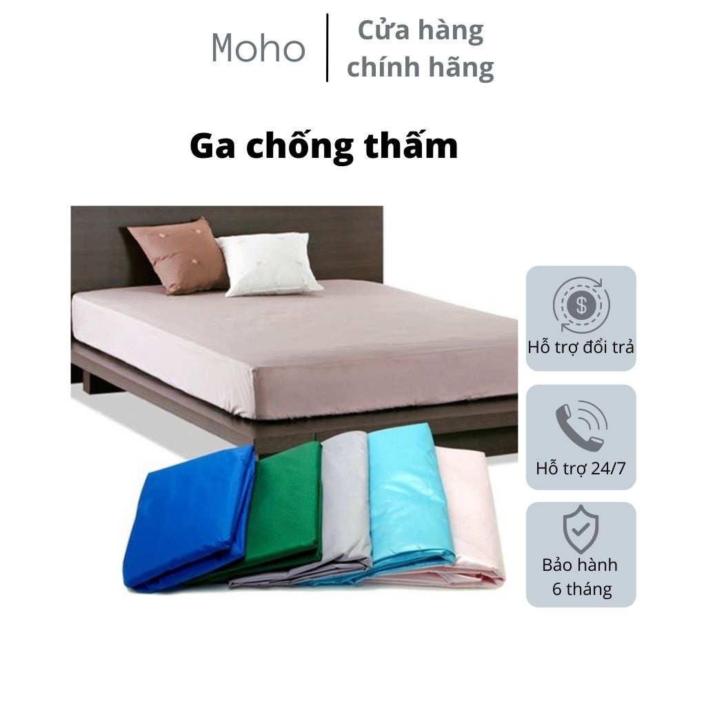 Ga chống thấm bảo vệ đệm - Ngăn thấm nước (Được lựa màu) gà 1m6 và 1m8