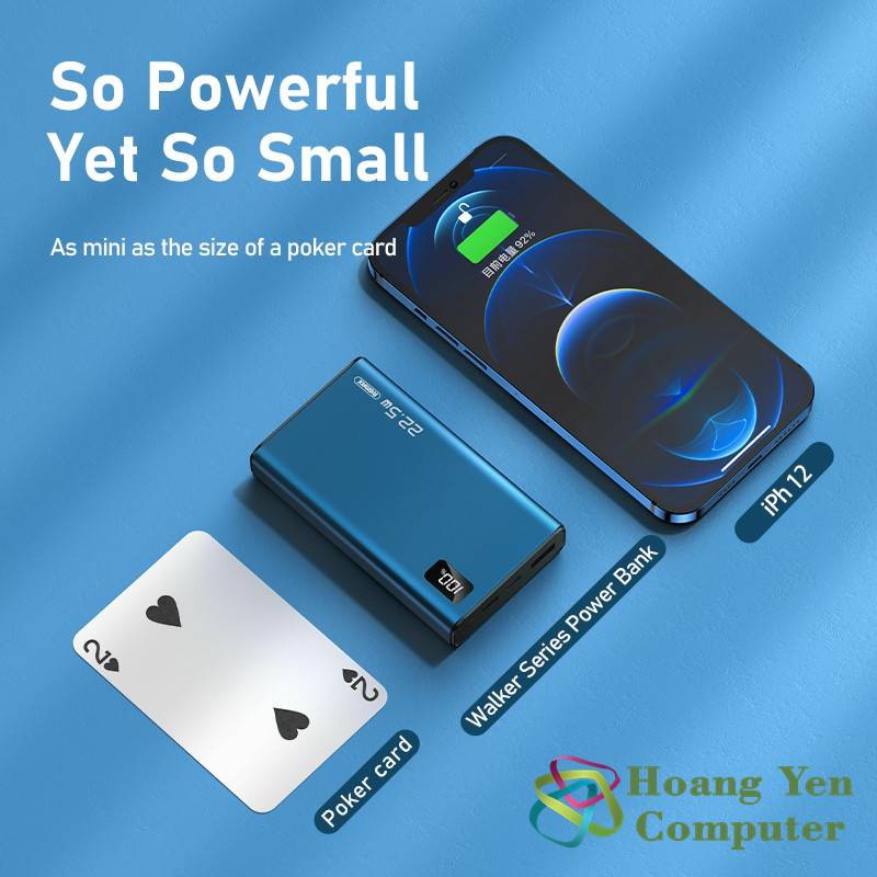 Sạc Dự Phòng Remax RPP-118 10000Mah (Sạc Nhanh QC3.0 18W, 22.5W, PD 18W, VOOC 2.0) - BH 1 Năm - Hoàng Yến Computer