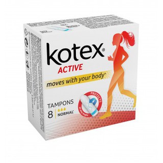 Set 08 Miếng Băng VS TAMPON Kotex Ultrasoft Active - Nhập Khẩu Từ Czech]