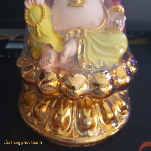 Phật di lặc tòa sen màu