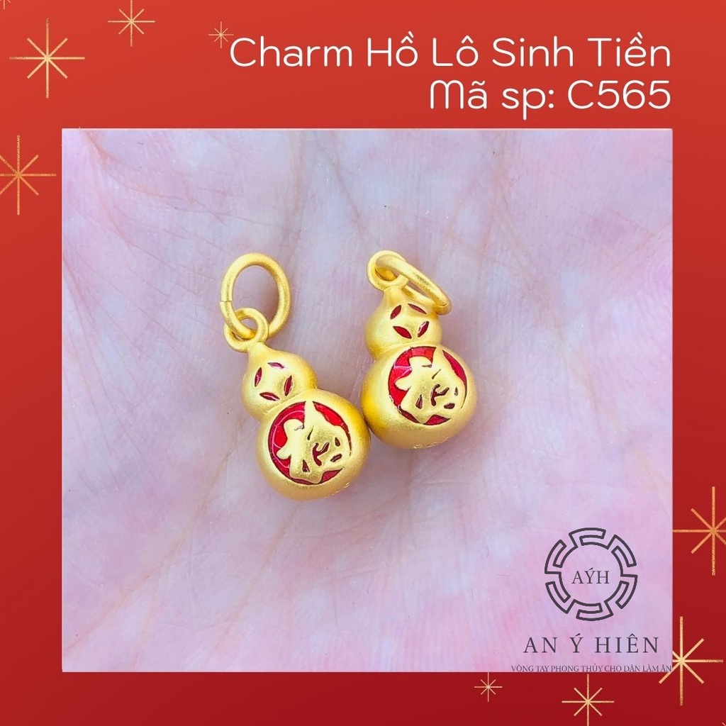 Charm Hồ lô tài lộc #C565( An Ý Hiên)