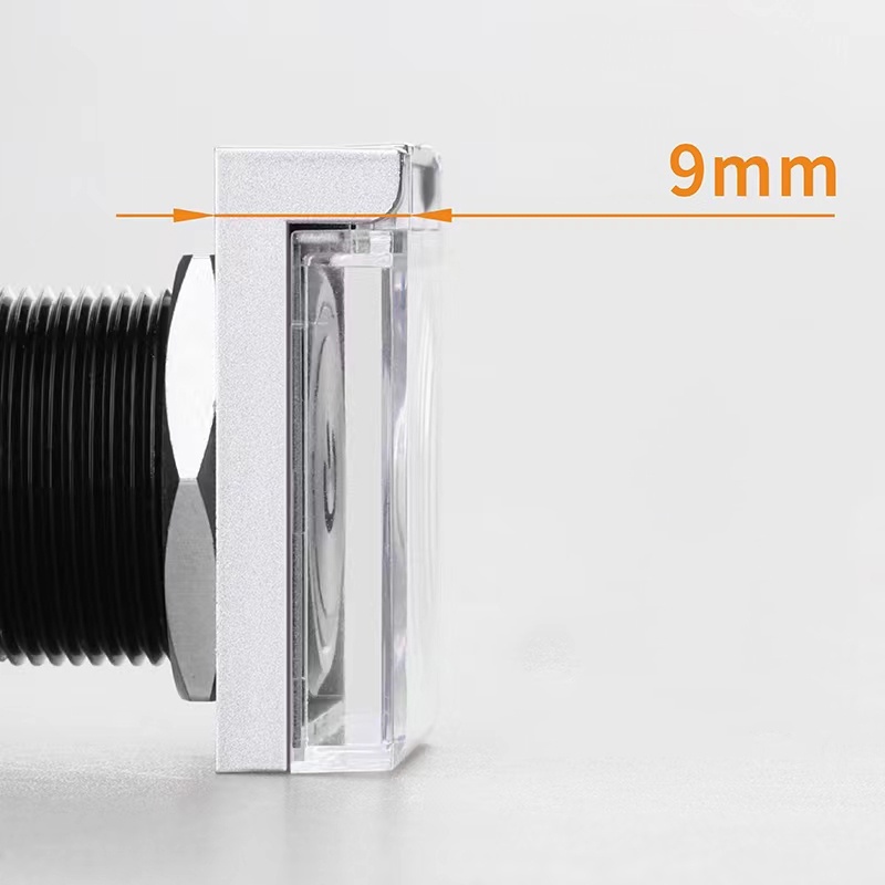 12/16/19/22 / 25mm Nút kim loại Công tắc Bảo vệ Chống thấm Nước Bảo vệ Nắp đậy Bảo vệ Chống bụi Chất liệu nhựa trong suốt có Nắp đậy