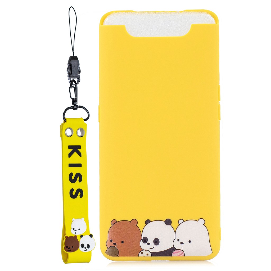 For Samsung A80 cute cartoon Soft case