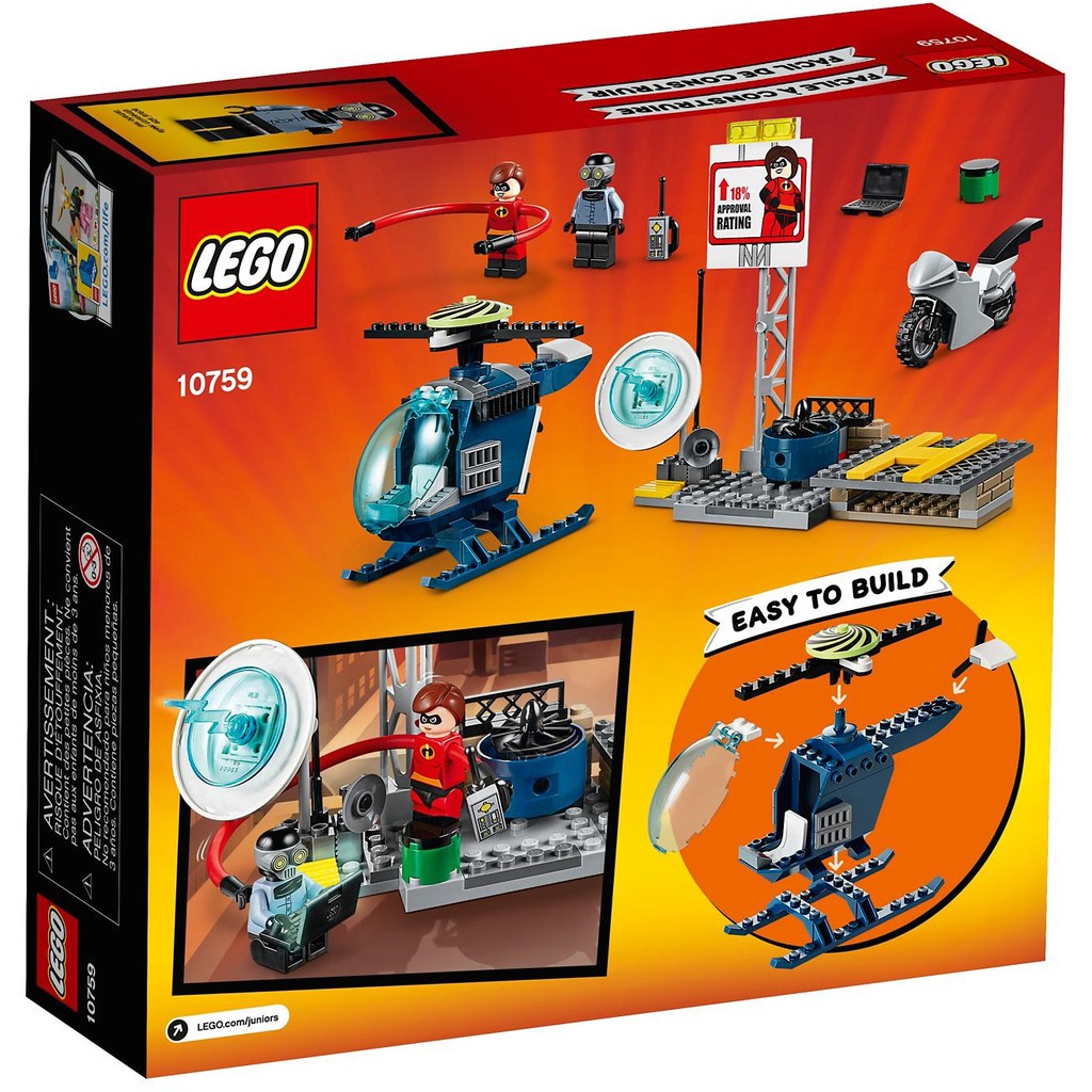 LEGO Cuộc Rượt Đuổi Của Nữ Người Dẻo 10759