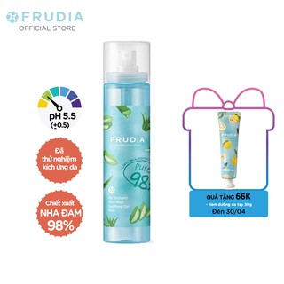 Xịt Khoáng Chiết Xuất Nha Đam Frudia My Orchard Aloe Real Soothing Gel Mist 125ml